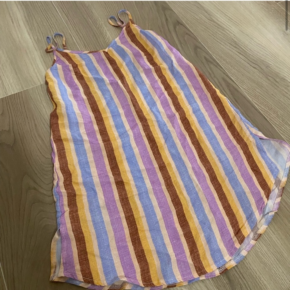 Montce Multicolor Striped Swim Coverup